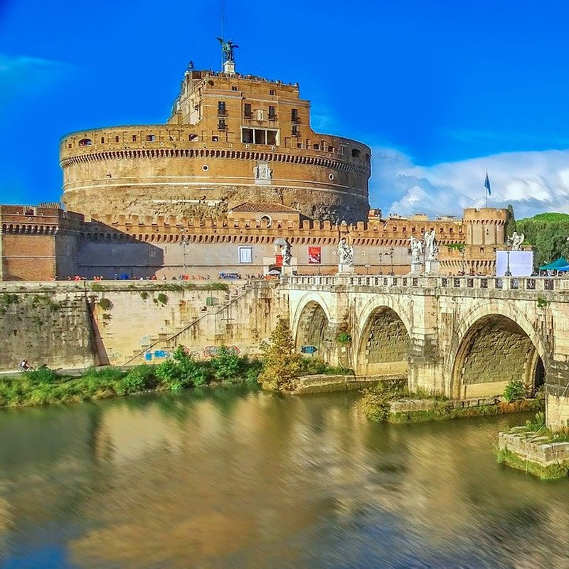 Foto esterna di Castel Sant'Angelo a Roma