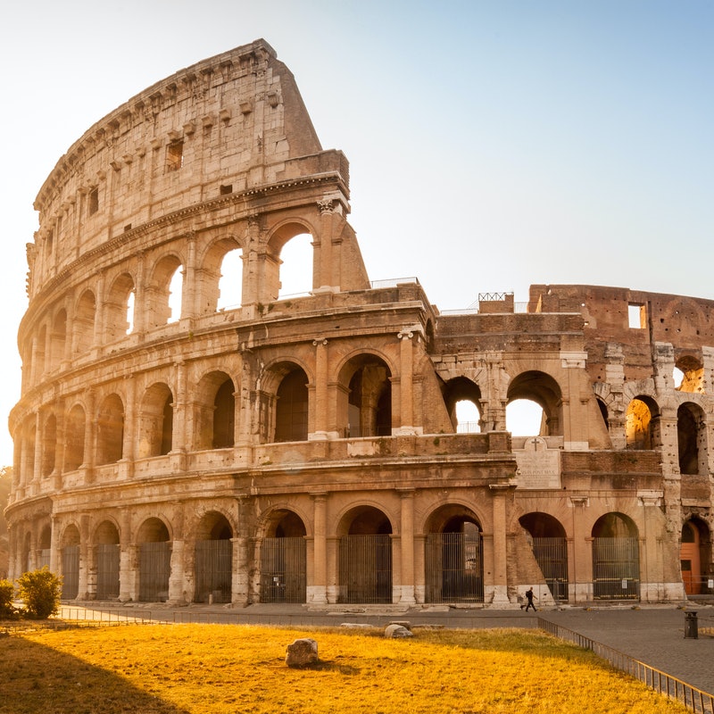 Foto esterna del Colosseo a Roma